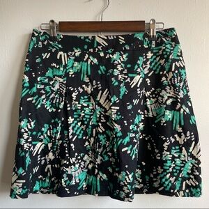 Linen Skirt, Tropical Linen Skirt, Mini Skirt